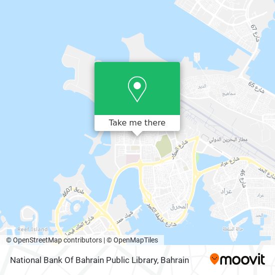 National Bank Of Bahrain Public Library map