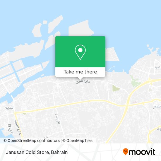 Janusan Cold Store map