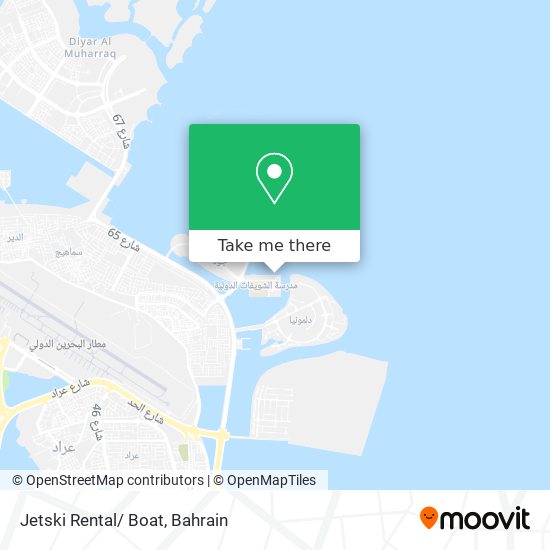 Jetski Rental/ Boat map