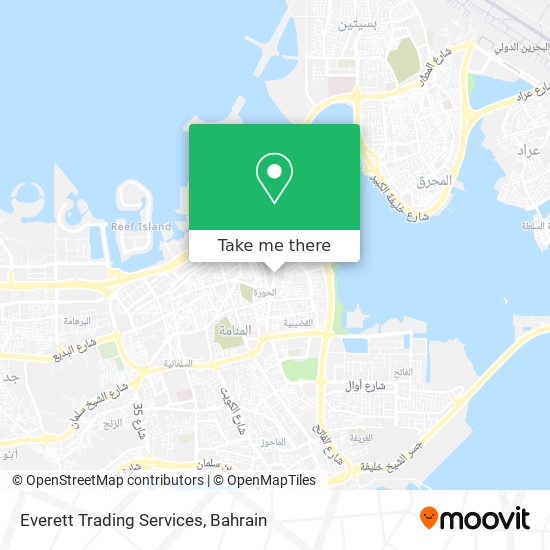 Everett Trading Services map