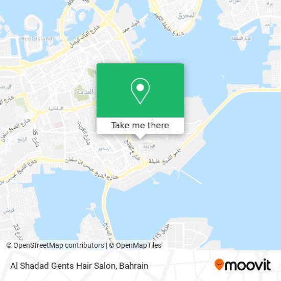 Al Shadad Gents Hair Salon map