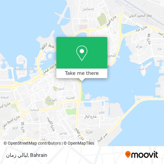 ليالي زمان map