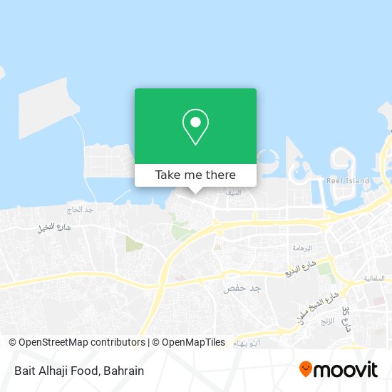 Bait Alhaji Food map