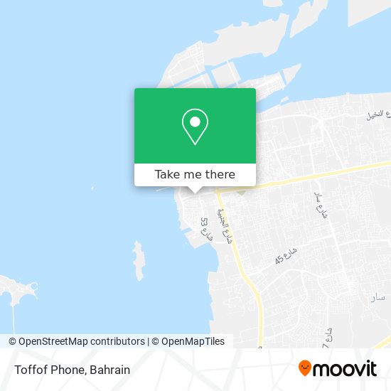 Toffof Phone map