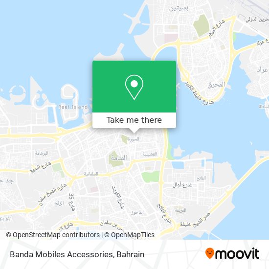 Banda Mobiles Accessories map