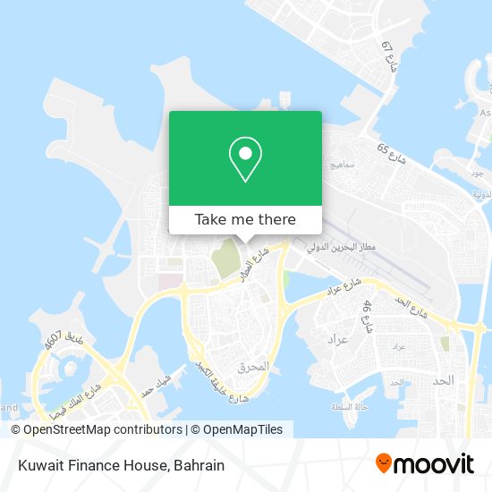 Kuwait Finance House map
