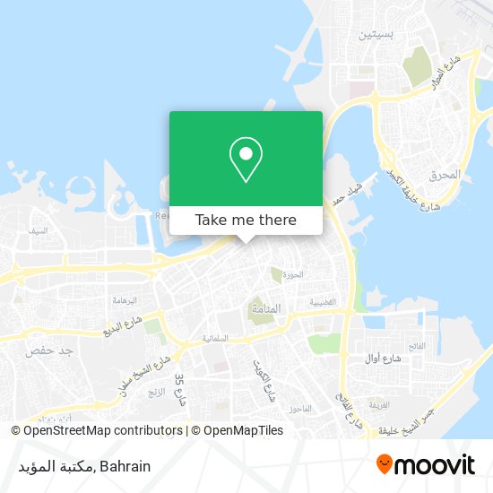 مكتبة المؤيد map