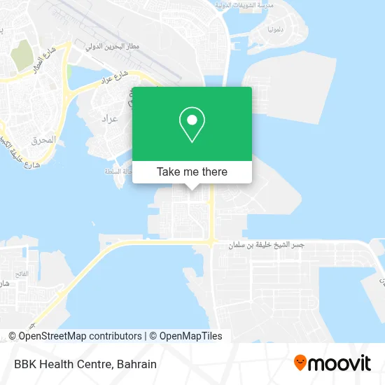 BBK Health Centre map