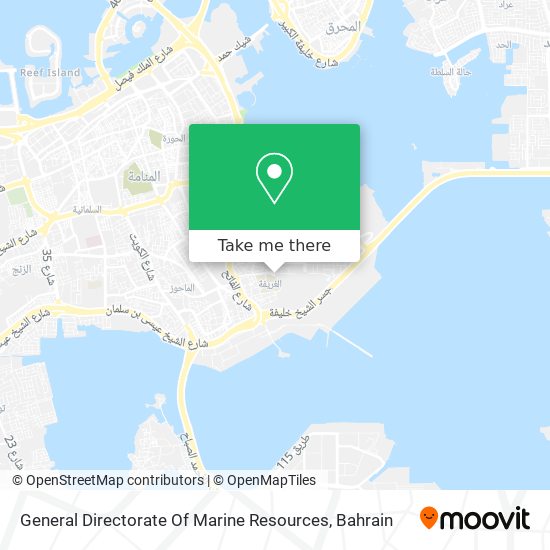 General Directorate Of Marine Resources map