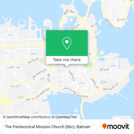 The Pentecostal Mission Church (Ntc) map