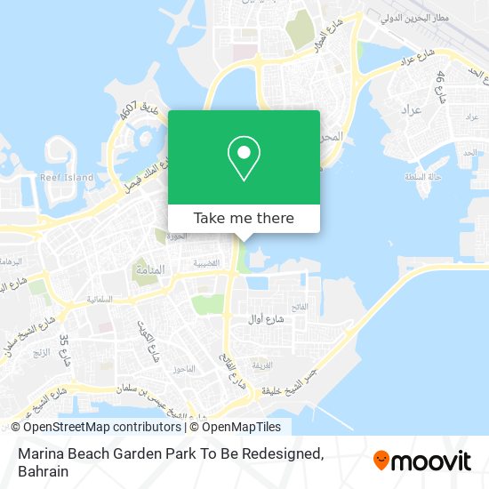 Marina Beach Garden Park To Be Redesigned map