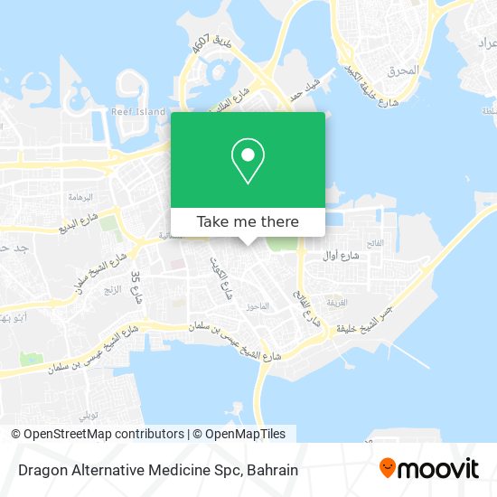 Dragon Alternative Medicine Spc map