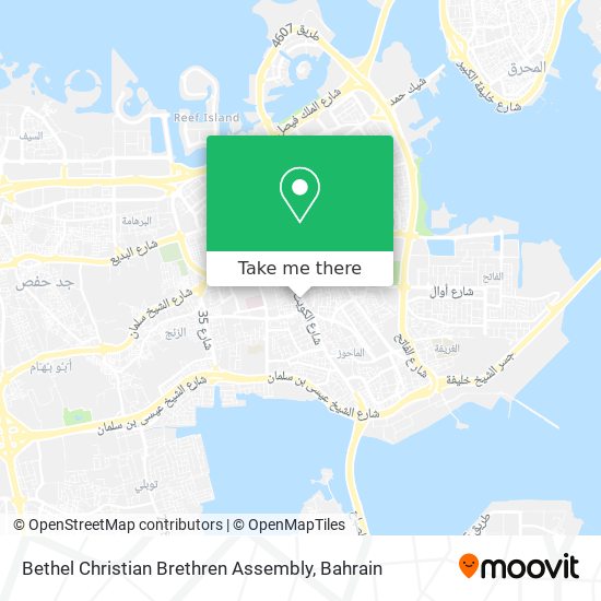 Bethel Christian Brethren Assembly map