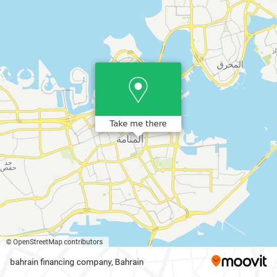 bahrain financing company map