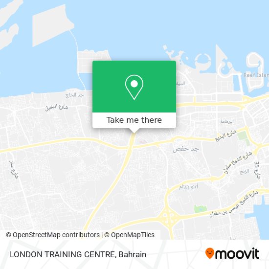 LONDON TRAINING CENTRE map