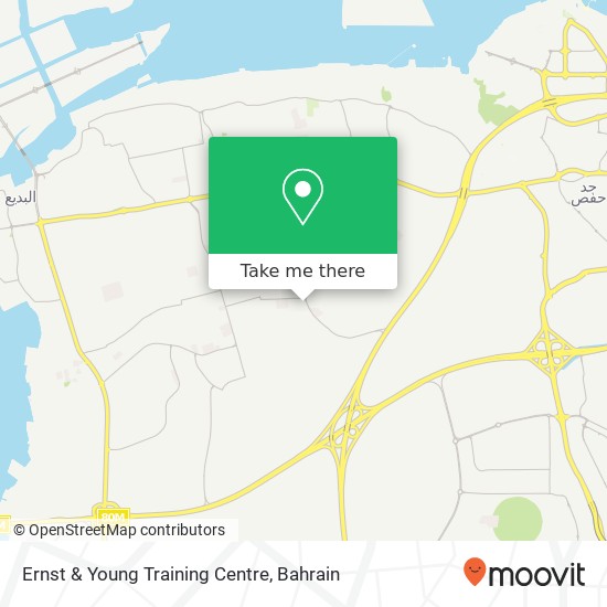 Ernst & Young Training Centre map