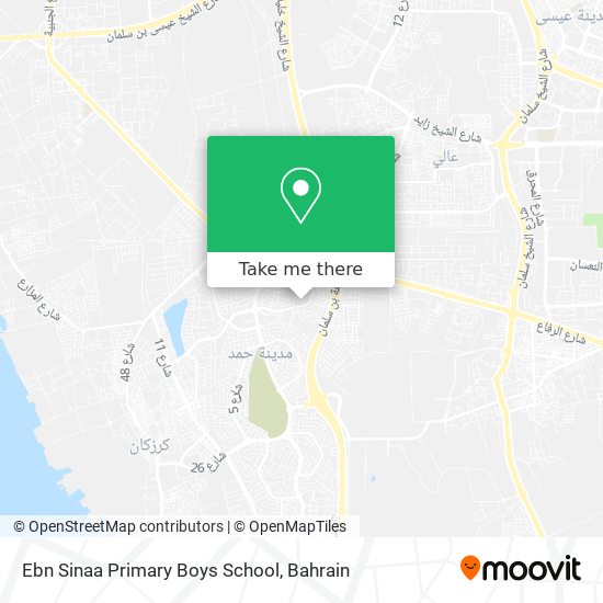 Ebn Sinaa Primary Boys School map