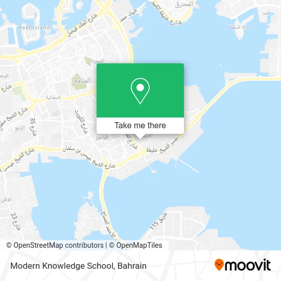 Modern Knowledge School map