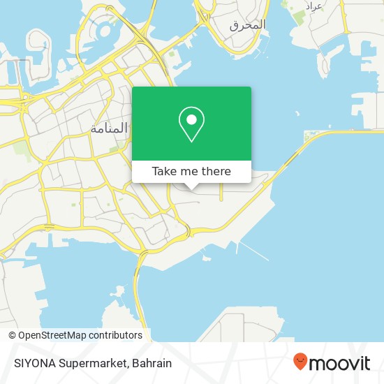 SIYONA Supermarket map