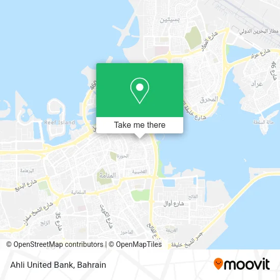 Ahli United Bank map
