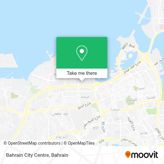Bahrain City Centre map