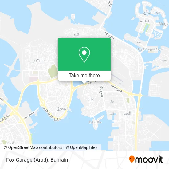 Fox Garage (Arad) map