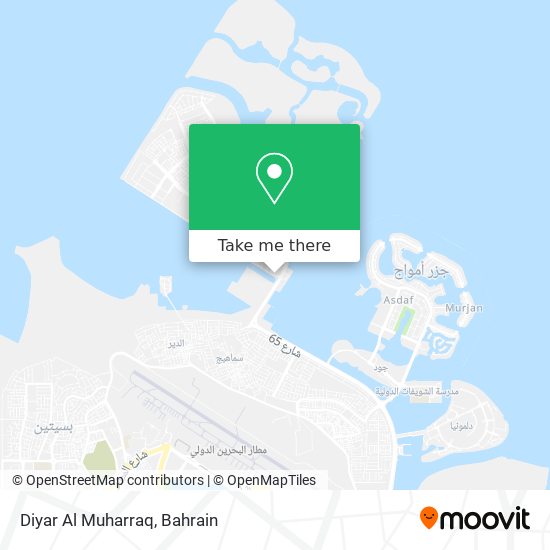 Diyar Al Muharraq map