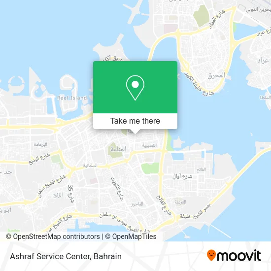 Ashraf Service Center map