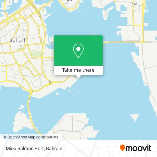 Mina Salman Port map
