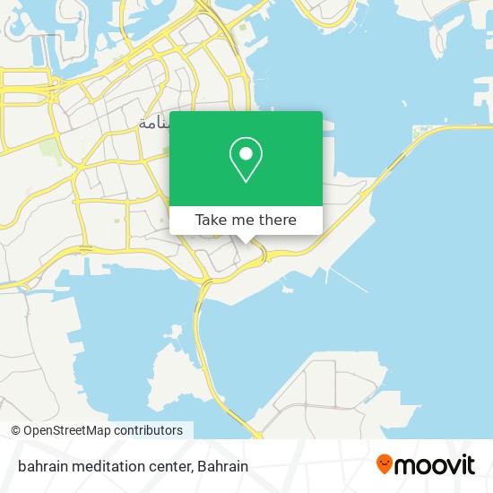 bahrain meditation center map