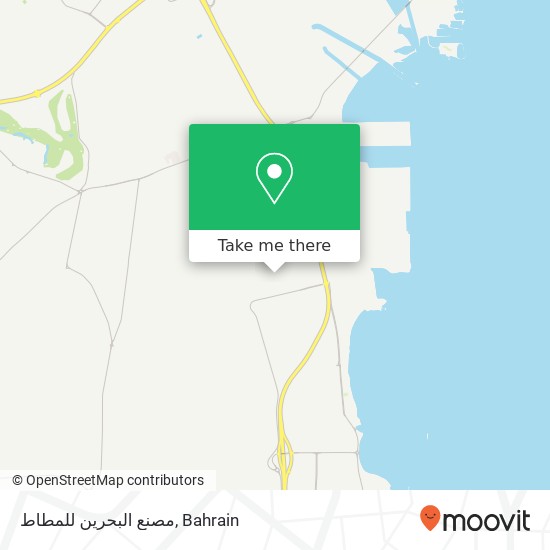 مصنع البحرين للمطاط map