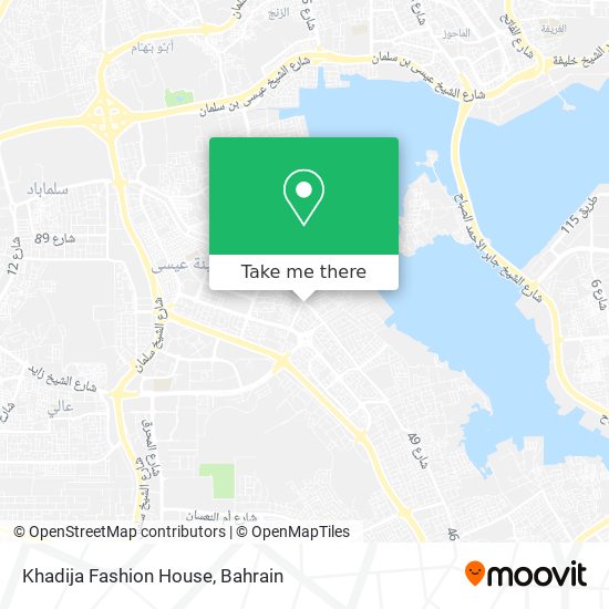 Khadija Fashion House map