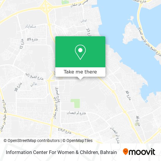 Information Center For Women & Children map