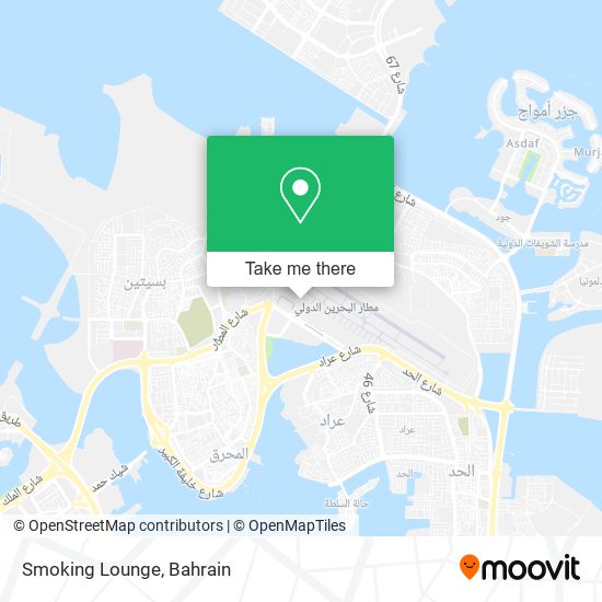 Smoking Lounge map