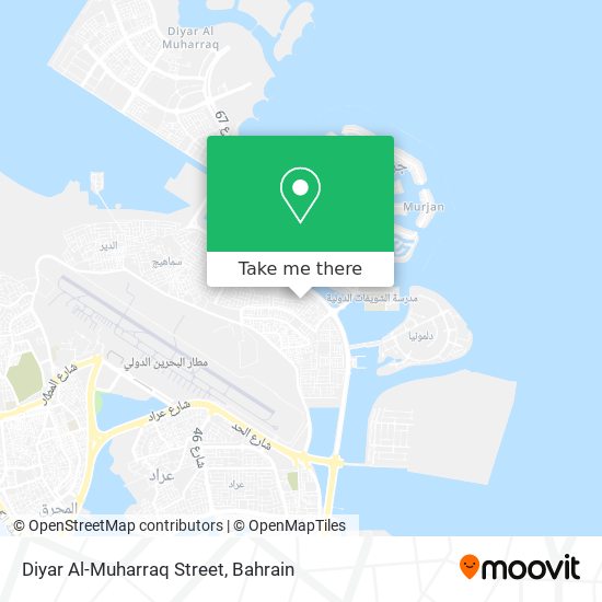 Diyar Al-Muharraq Street map