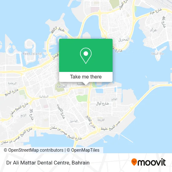 Dr Ali Mattar Dental Centre map
