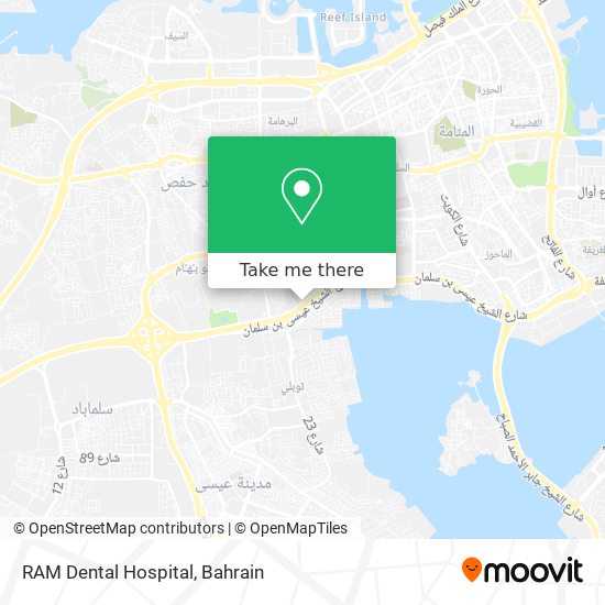 RAM Dental Hospital map