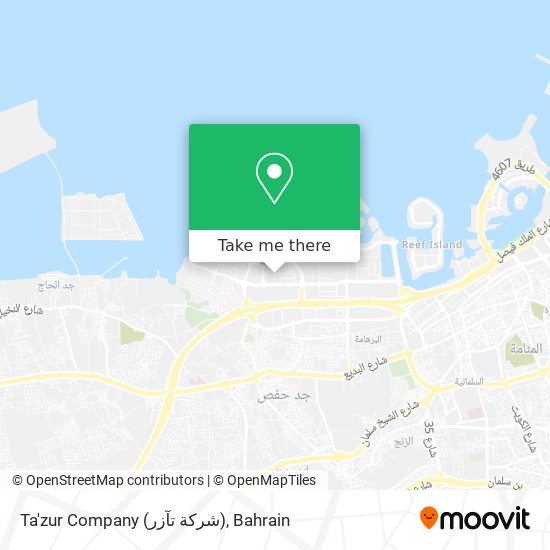 Ta'zur Company (شركة تآزر) map