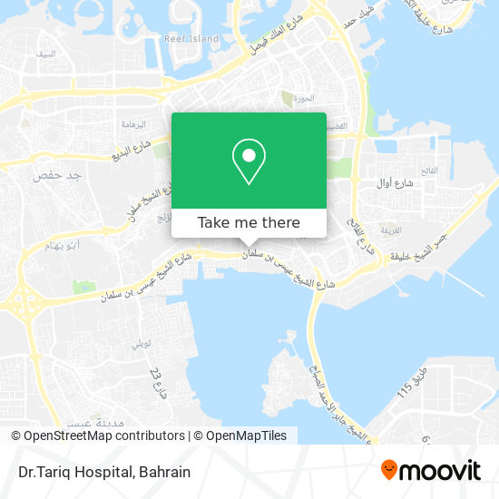 Dr.Tariq Hospital map