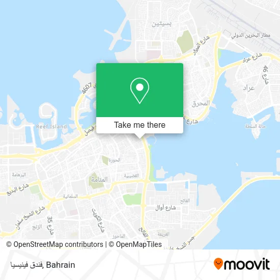 فندق فينيسيا map