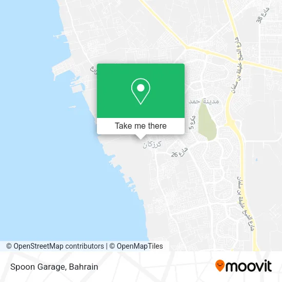 Spoon Garage map