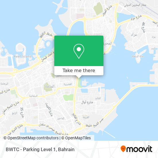 BWTC - Parking Level 1 map