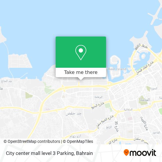 City center mall level 3 Parking map