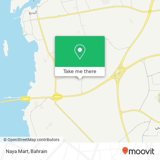 Naya Mart map