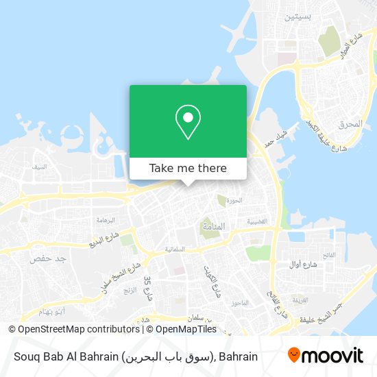 Souq Bab Al Bahrain (سوق باب البحرين) map