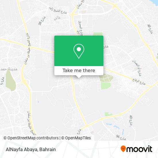 AlNayfa Abaya map