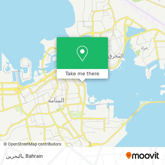 بالبحرين map