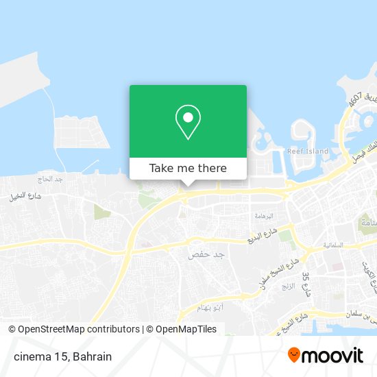 cinema 15 map