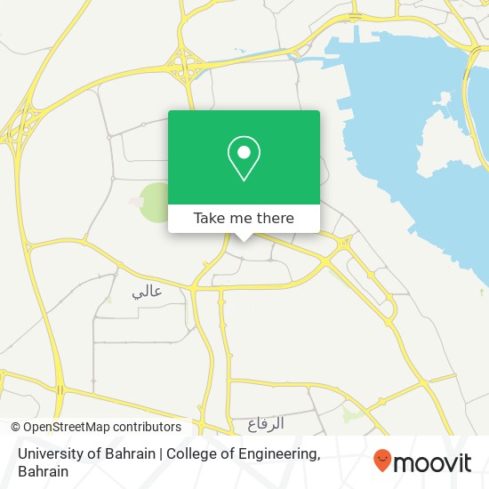 University of Bahrain | College of Engineering map