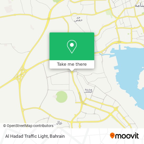 Al Hadad Traffic Light map